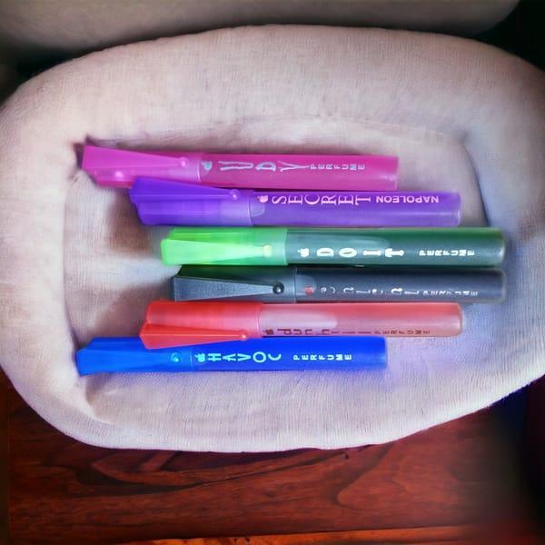 Unisex Long Lasting Pocket Perfumes Multicolor Pack of 6