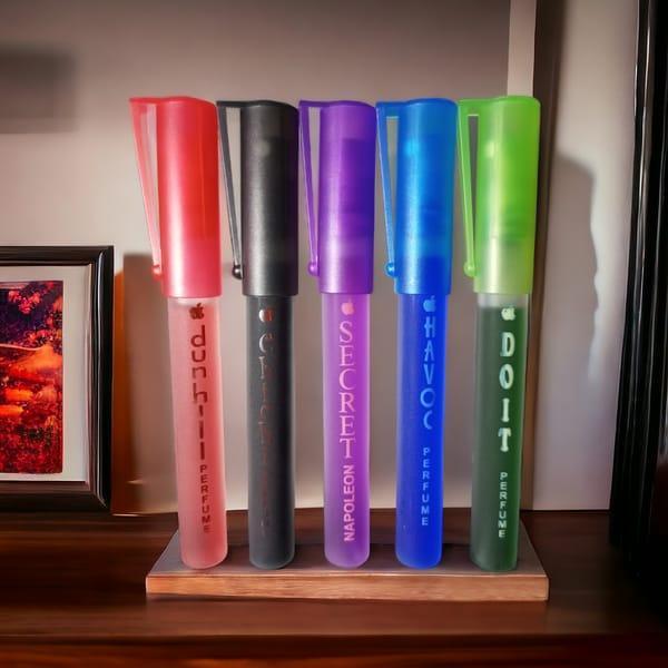 Unisex Long Lasting Pocket Perfumes Multicolor Pack of 6
