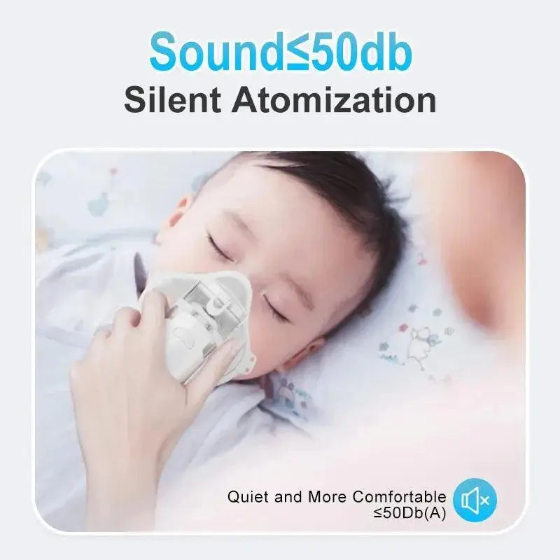 Portable Mesh Nebulizer Machine for Kids & Adults